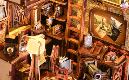 Book Nook DIY Film Darkroom