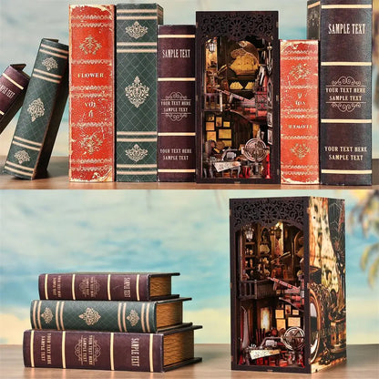 Book Nook "Voyage Memories" – DIY Maritime Exploration Diorama with LED Lights